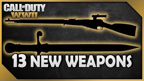 CoD WWII - 13 New Weapons + New Commando Division (New Leak Details)