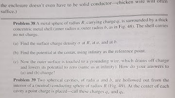 Griffiths Electrodynamics 4th edition Problem 38 Solution Page 102