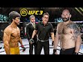 BRUCE LEE VS TIM JOHNSON *CRAZY*😱💯🔥🥊 | UFC 3 BRUTAL FIGHT | UFC 3 2021 | UFC 3 K1 RULES | UFC 3