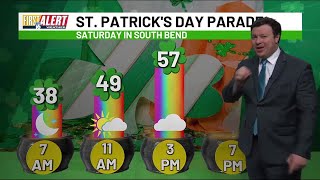 First Alert Weather: Cold Front This St. Patrick’s Day Weekend, Snowflakes on Monday