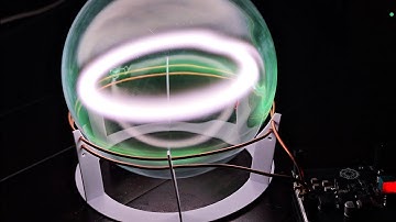 Toroid Plasma Generator Demo — 20 cm Xenon Globe in Action