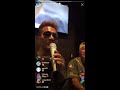 EXILE ATSUSHI「真夏の果実」2018/8/10深夜 インスタライブ カラオケ