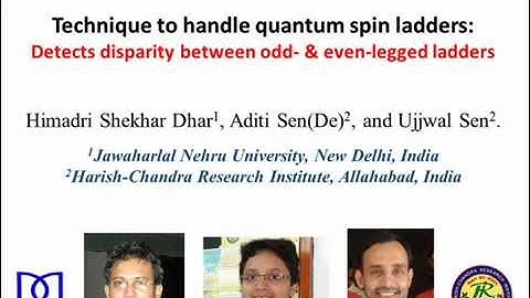 The density matrix recursion method: distinguishing quantum spin ladder states