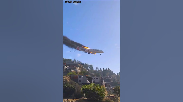 the plane clearly crashed into a house #shorts #fake
