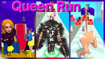 Queen Run Funny Gameplay #gamingwalkthrough #satisfyinggames #mobilegames