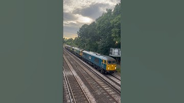 Class 69 007 + 3x Class 66s #trains #railway #trainspotting #train #class69 #class66