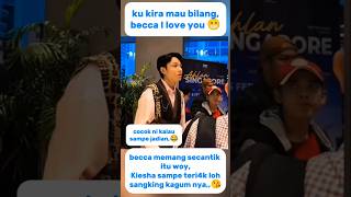 ku kira bilang becca Al love you,🤭#kieshaalvaro #rebecca #viralvideo #viralshort #trending