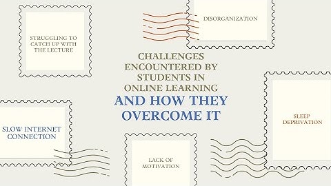 CHALLENGES THAT ENCOUNTERED BY STUDENTS DURING ONLINE LEARNING AND HOW THEY OVER COME IT