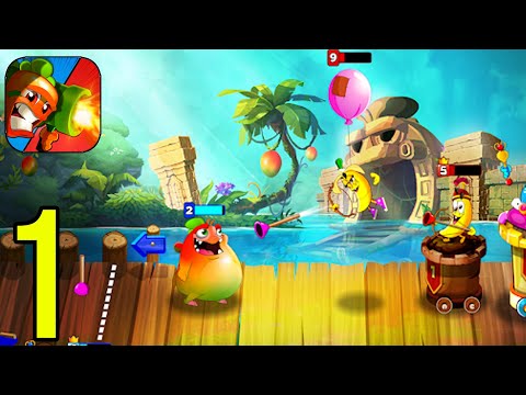 Garden Goons - PVP Battle - Gameplay Walkthrough Part 1 (iOS, Android)