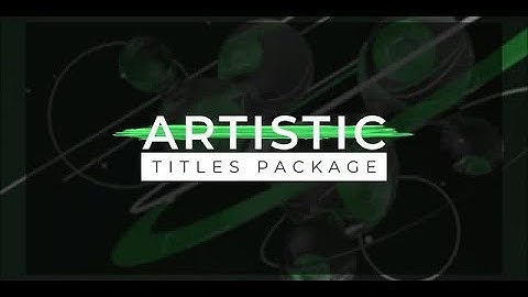 Smooth Brush Titles V4 Motion Graphics Templates