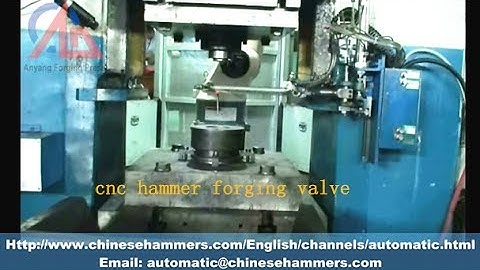 Forging valve, Anyang automatic forging press line  combined with robot