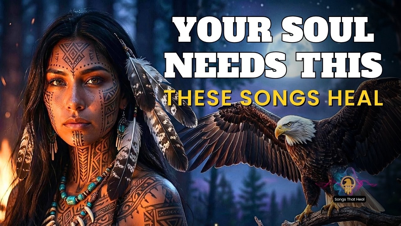 YOUR NATIVE HEART IS WAITING | Healing Flute Music for Sleep, Meditation & Spiritual Cleansing