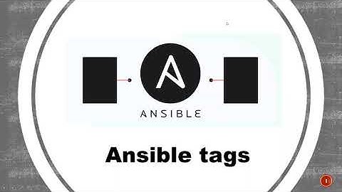 Ansible tags - How to run particular task in given ansible playbook