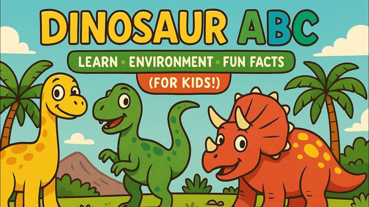 ABC Dino 🦕✨ Learn and Explore the Prehistoric World!