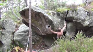 Fontainebleau - Rocher Fin - L'Auvent Tripotant 7B