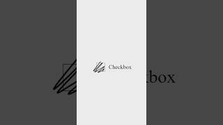 Handwritten Checkbox ✏️
