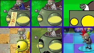 Plants vs Zombies Mod Version All Dr. Zomboss (KungFu Zomboss vs Cheat Paint Pack vs Dulces Zomboss)