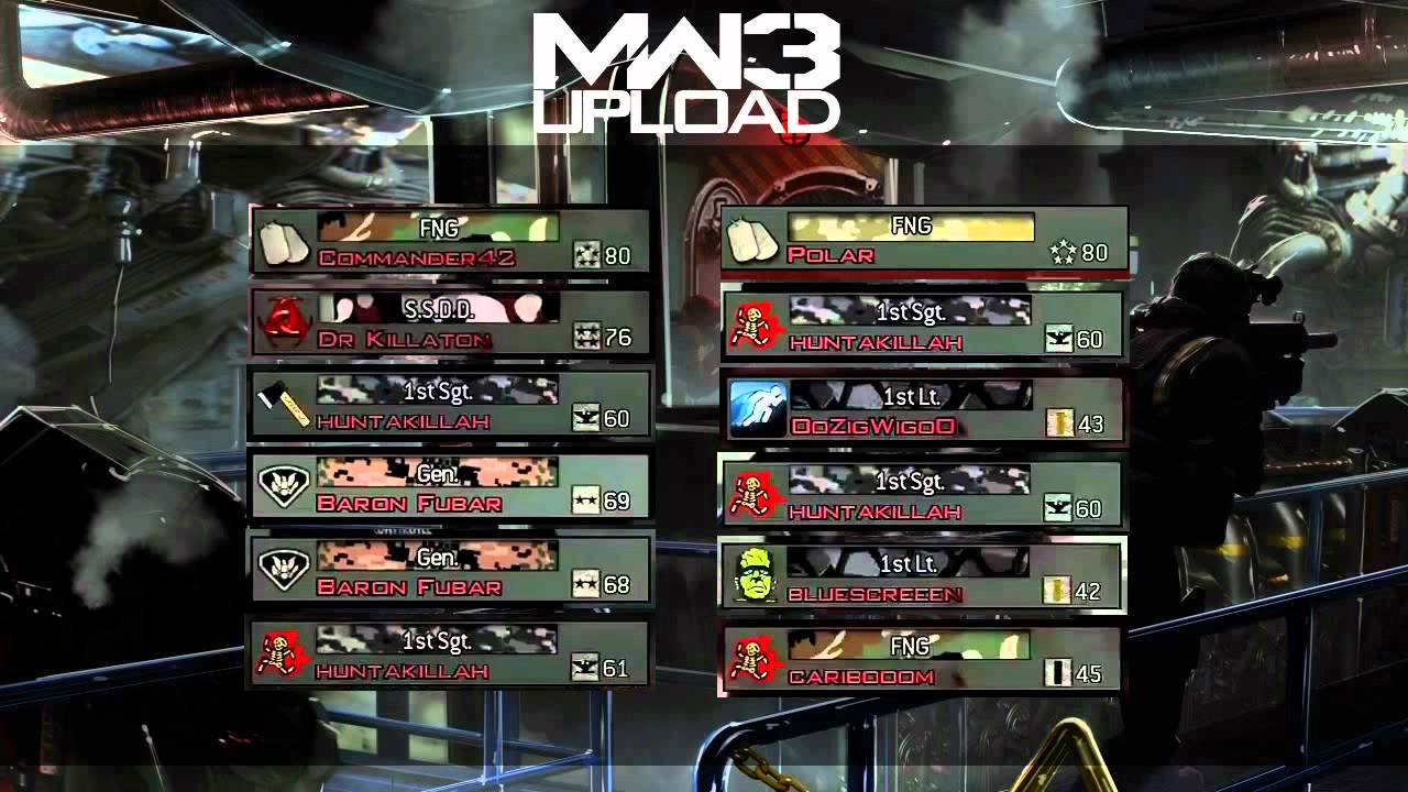 MW3 Titles  Emblems   Ranks by iiTehStylez