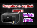 Первый запуск Epson L3110 / L3100. Как запустить Epson L3110