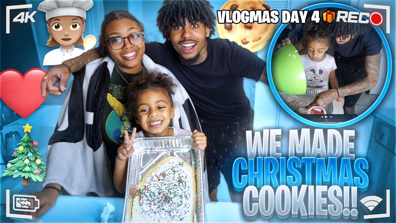 WE MADE CHRISTMAS COOKIES🤭😍(Funny😂❤️)