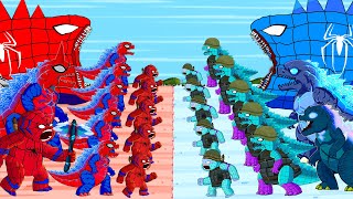 NEW ZILLA, KONG SPIDER VERS Vs Team KONG, GODZILLA ICE: Rise Of The Beasts: Who Would Actually Win?