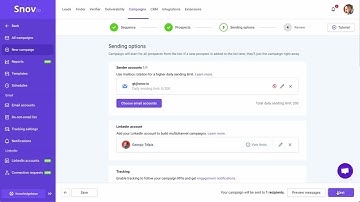 Snov.io. LinkedIn automation tool