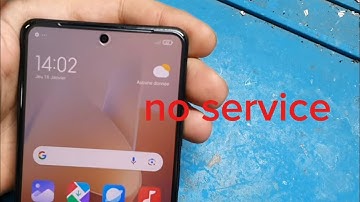 Redmi Note 12 pro 5G no service problem.