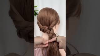 #髮型教程 #簡單好看髮型 #編發教程 #盤發 #扎發教程