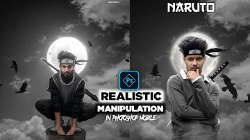 Photoshop mobile realistic photo  manipulation tutorial | ps touch photo editing | Rafsan Editz