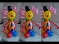 Клоун из воздушных шаров своими руками. Clown made of balloons with their hands.