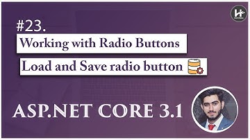 #23. Working with Radio Buttons 🚀 | Load and Save Radio Buttons in Asp.Net Core MVC Complete Course