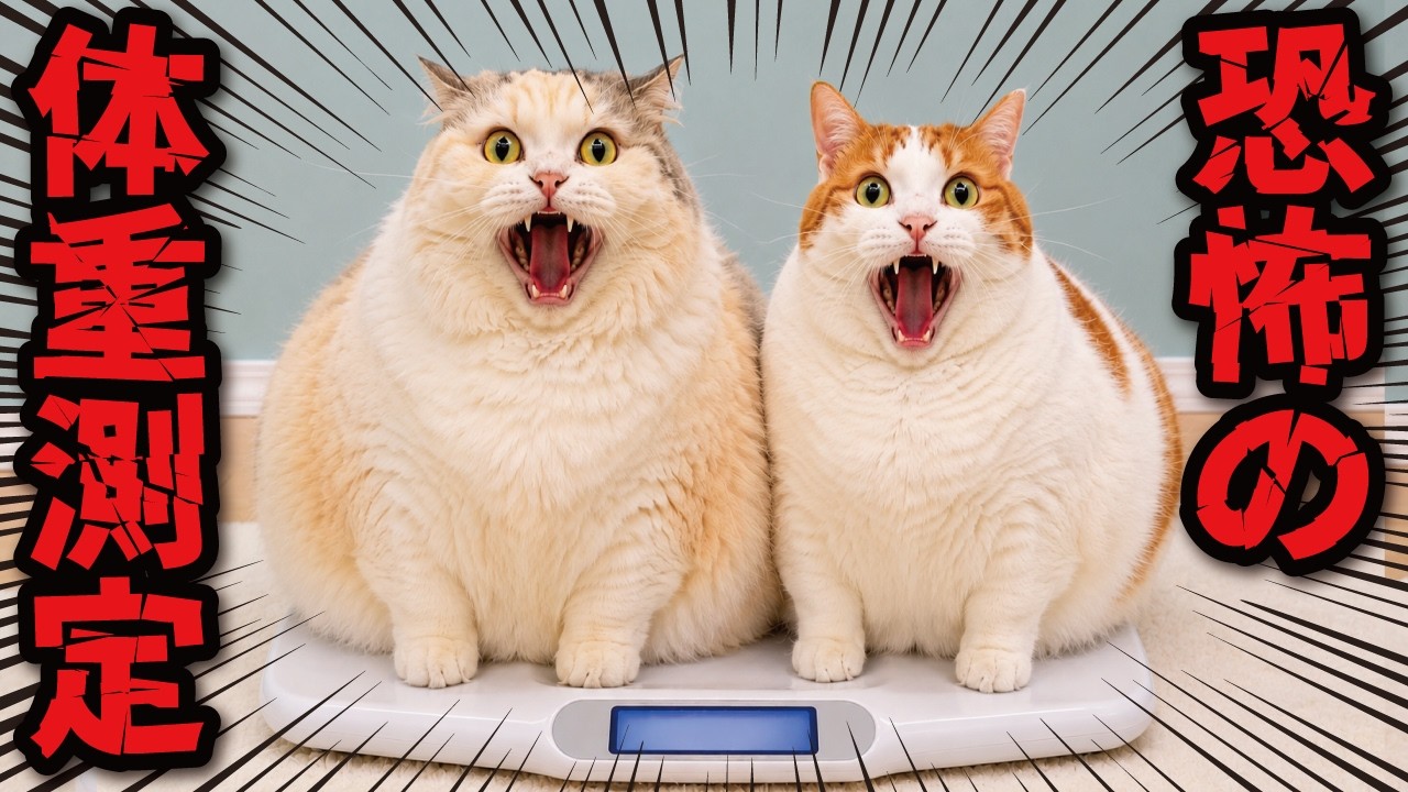 猫シャウラ I caught a stomach bug, so I checked my weight for a health update