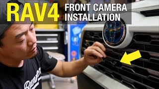 20192022 TOYOTA RAV4 Front Camera! COOL Feature! Installation and Demonstration