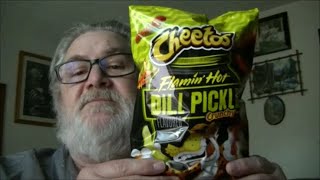CHEETOS FLAMIN HOT DILL PICKLE REVIEW