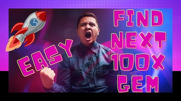 🔥HOW TO FIND 100X ALTCOIN CRYPTO GEMS FAST 🚀🚀🚀