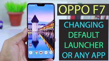 Oppo F7 Default Launcher Change (Change default app for ANY application) | by VickGEEK