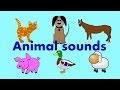 Animal sounds song for children