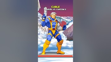 All Character Idle Animations In Marvel vs. Capcom 2 #videogames #marvelvscapcom2 #mvc