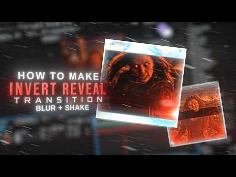 How To Make Invert Reveal Transition | After Effects Tutorial