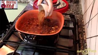 La Zuppa Cereali porro e radicchio preparata da Dario con Magic Cooker 203