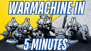 Why You Should Play Warmachine! (In 5 Minutes)