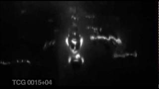 Weird lights spinnning in a field or...