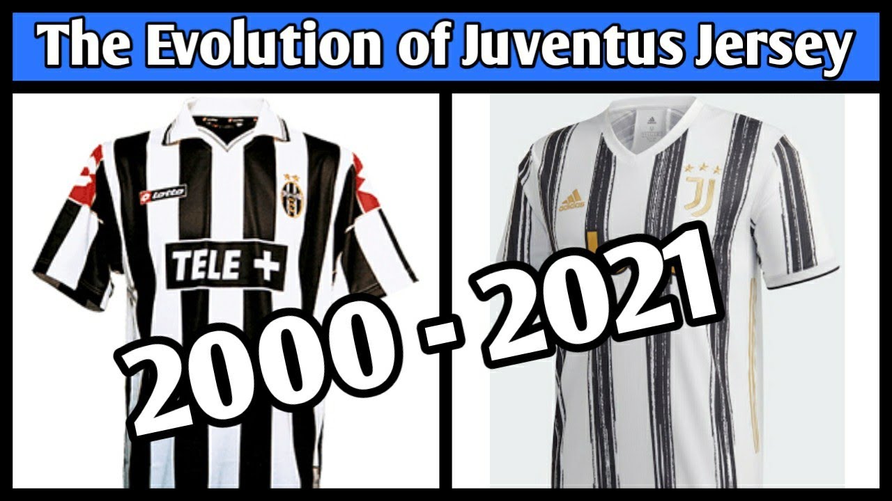 juventus jersey evolution