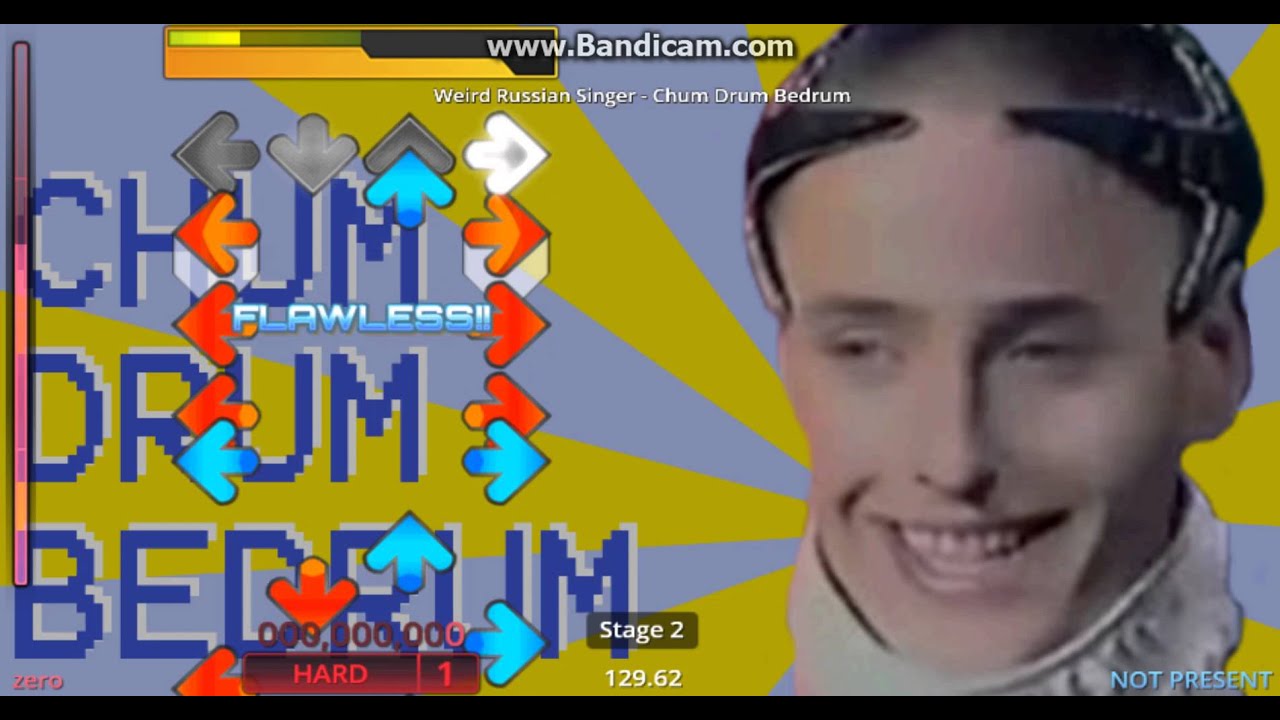 Stepmania- Chum Drum Bedrum (Weird Russian Singer) - YouTube.