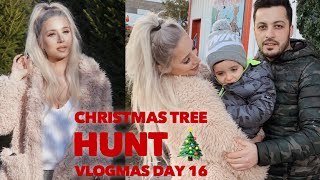 Christmas tree Hunting | vlogmas day 15