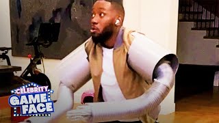 Lamorne Morris Uses Robot Arms for Hilarious NSFW Joke | Celebrity Game Face | E! screenshot 2