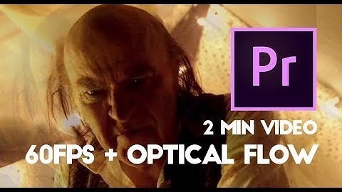 Creating a 60 FPS clip with Premiere Pro and Optical Flow + Drawbacks.