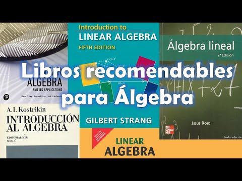 Video: Cómo Elegir Un Libro De Texto De álgebra