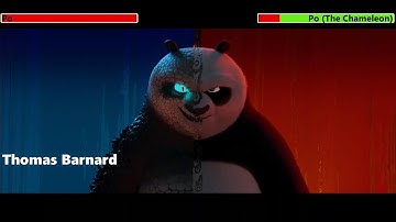 Kung Fu Panda 4 (2024) Final Battle with healthbars