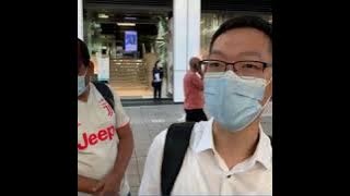 Isa Ma @ Hong Kong Street Dawah, Giving Words Of Advice